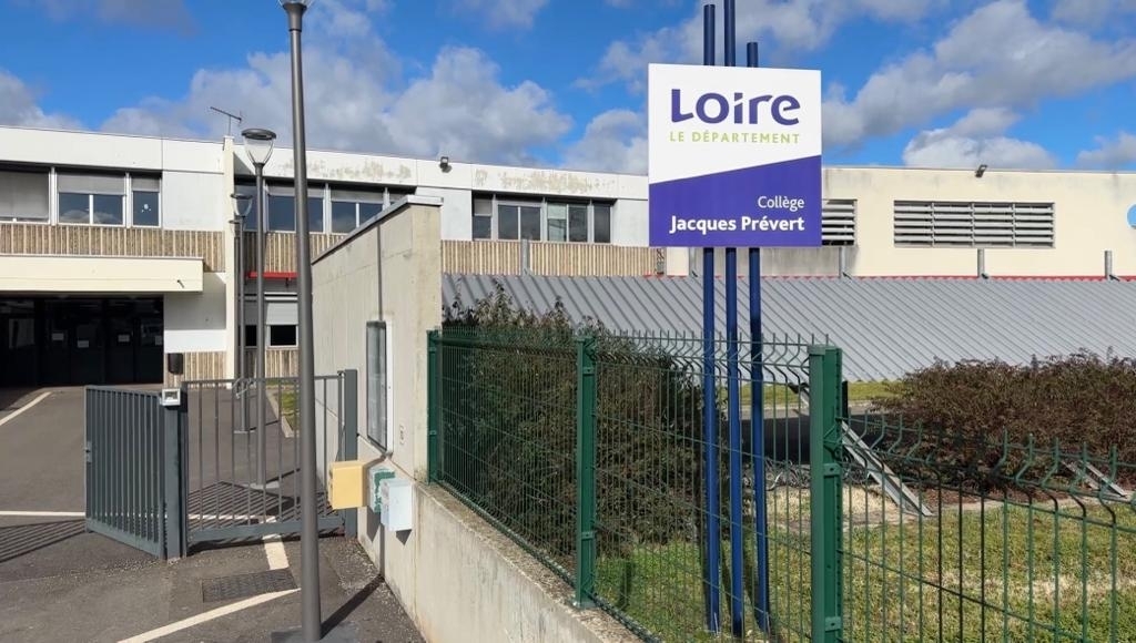 Alerte à la bombe au collège d Andrézieux Bouthéon TL7 Télévision