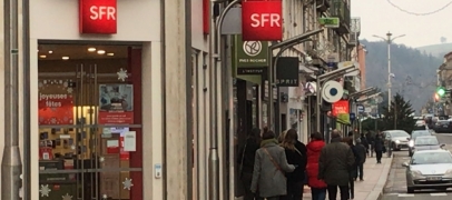 Info TL7 : Braquage armé à la boutique SFR de Firminy