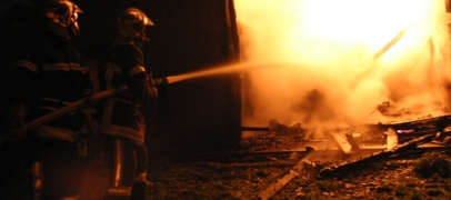 Un incendie en plein centre-ville de Saint-Etienne