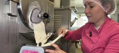 150 litres de glaces des Délices Foréziens prennent la direction du SIA