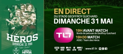 TL7 diffusera en direct le Match des Héros au profit de l’AFM-Téléthon