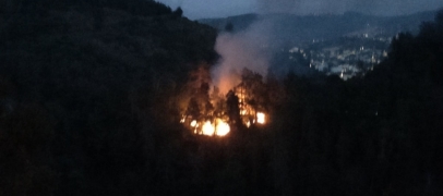Feu de sous-bois à Unieux ce mercredi soir