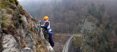 Planfoy : la via ferrata et la tyrolienne fermées jusqu'à nouvel ordre