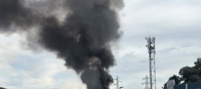 Savigneux : un important dégagement de fumée après un départ de feu dans une entreprise
