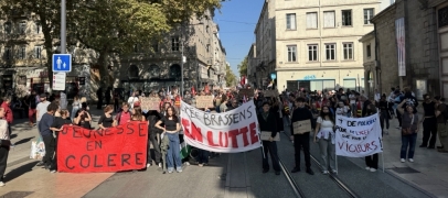 Saint-Étienne : Entre 2500 et 8000 manifestants pour soutenir les lycéens