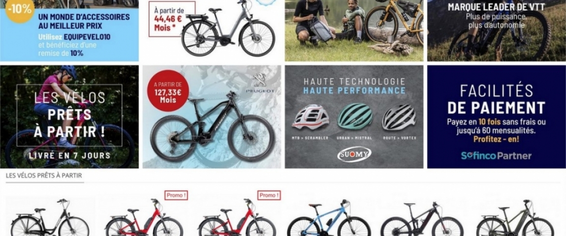 Velo en 10 discount fois sans frais