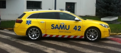 Violent accident à Saint-Genest-Lerpt