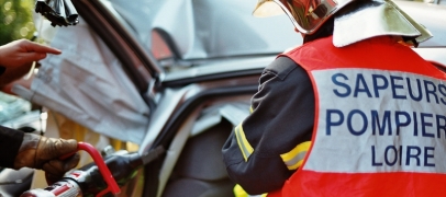 Violente perte de contrôle route de Chambles